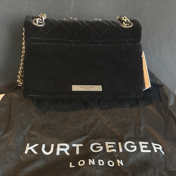 Kurt Geiger London Kensington Black Evening Bag - Picture 6 of 6